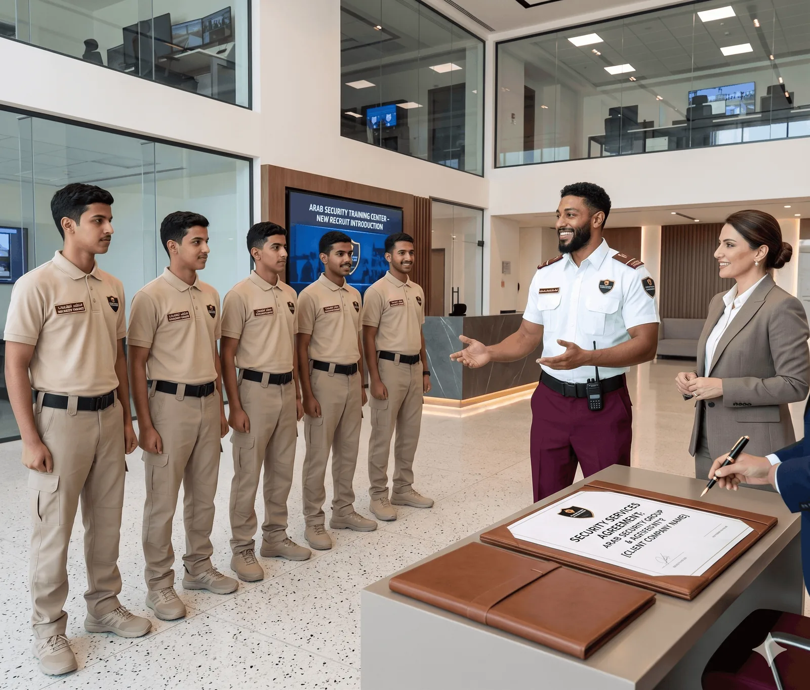 Security manpower supply contract being reviewed